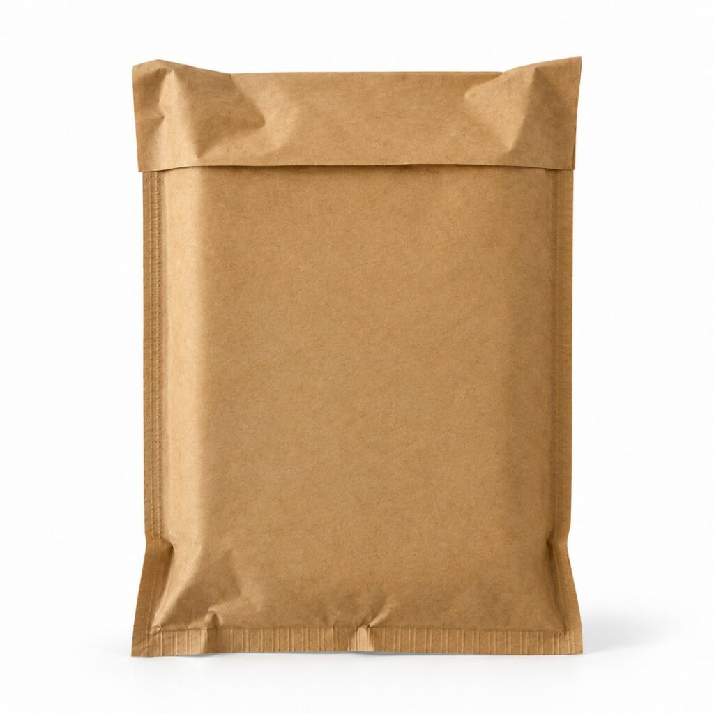 WaveBag STRONG rigid paper-padded mailer in brown