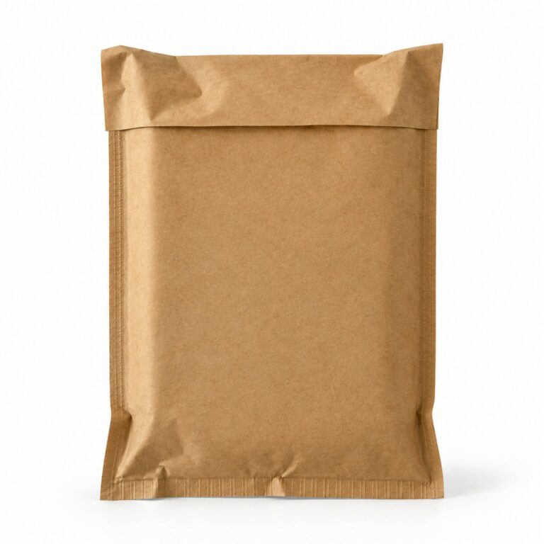 WaveBag STRONG rigid paper-padded mailer in brown